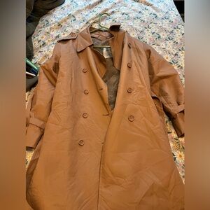 London Fog Classic Brown Trench Coat